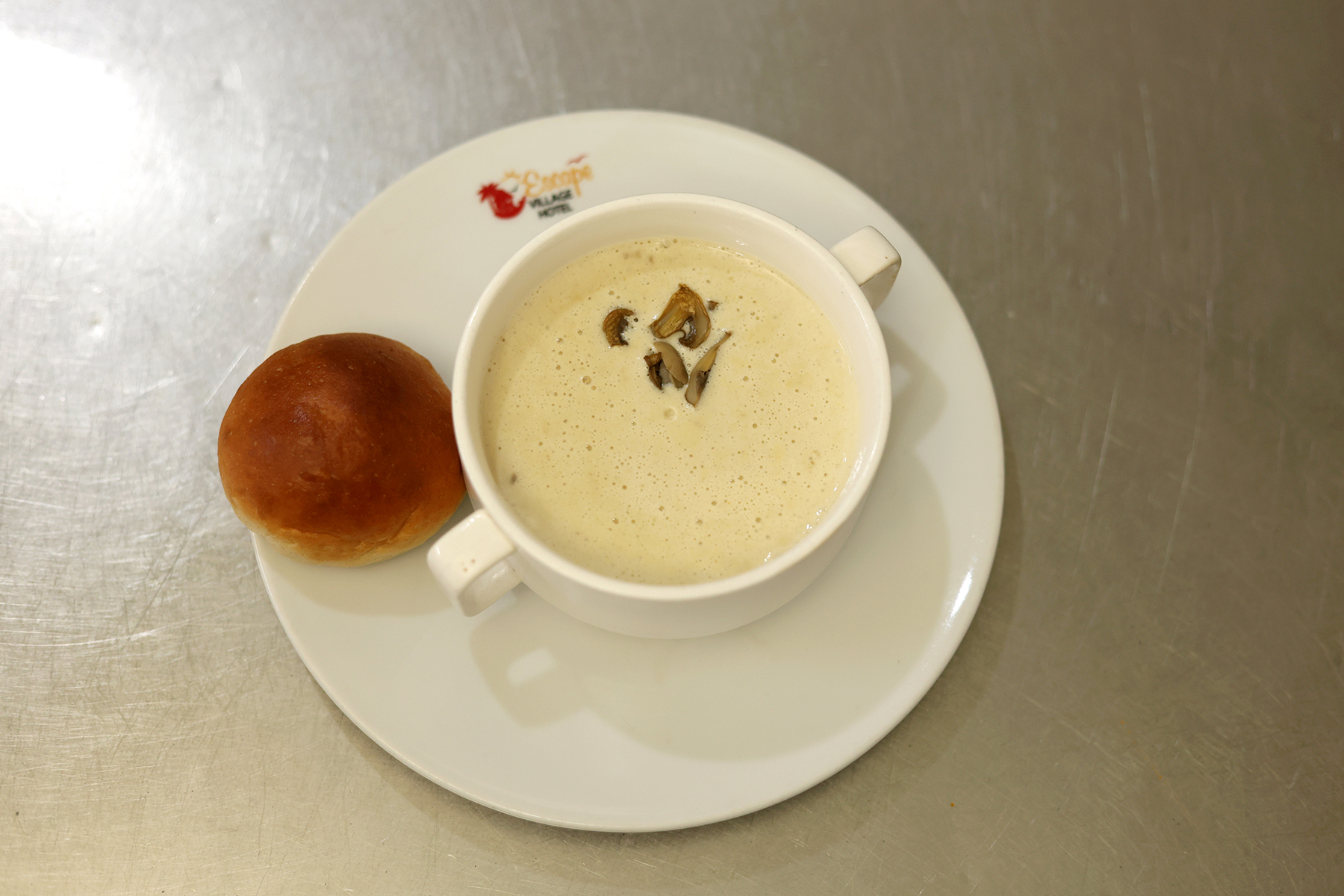 Cream of mushroom soup