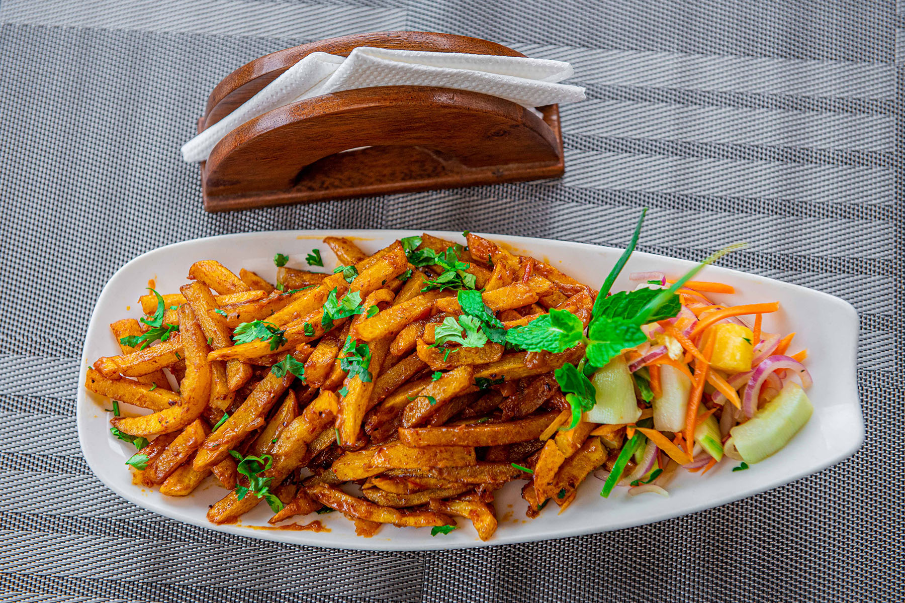 Chips masala
