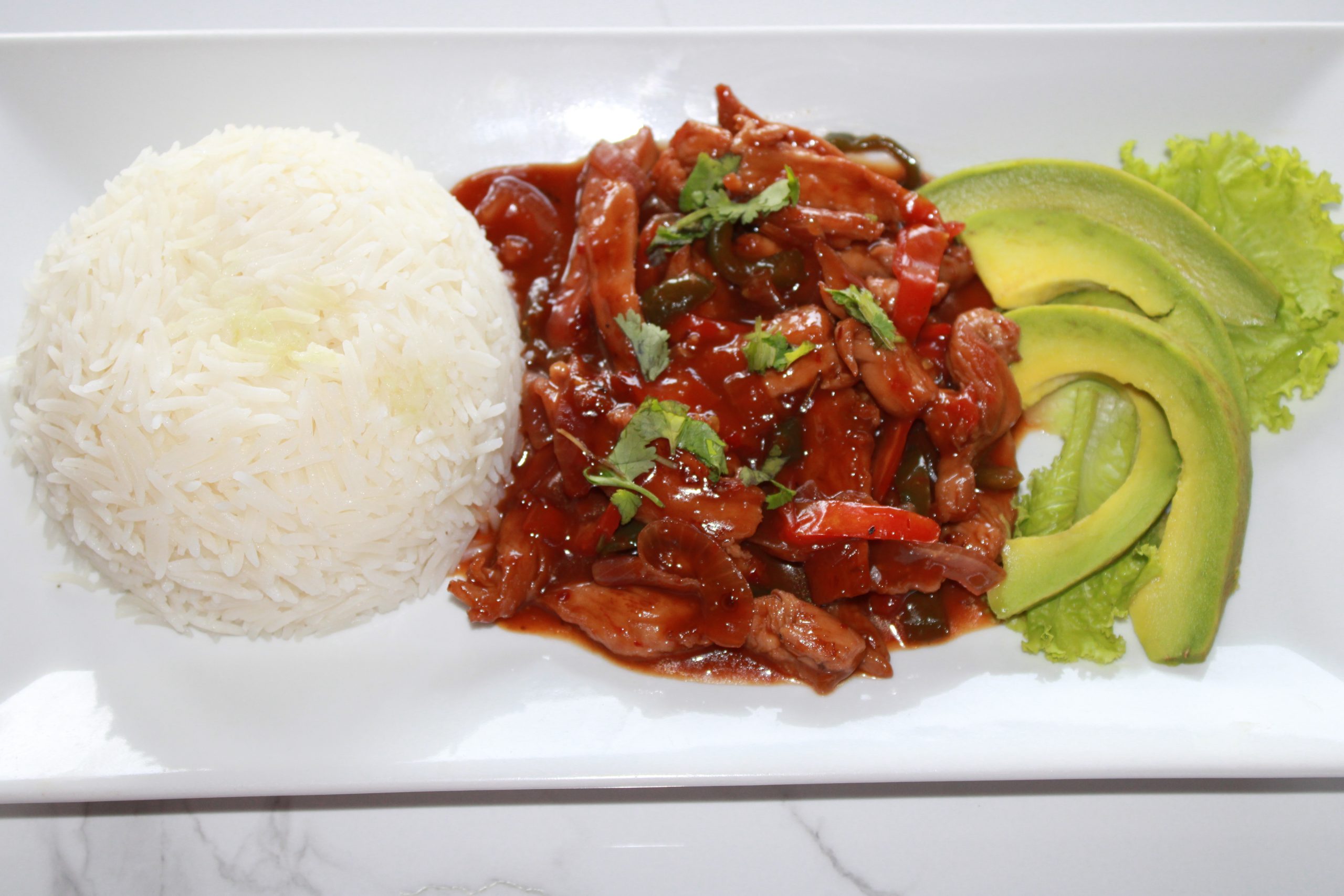 Stir fried chicken