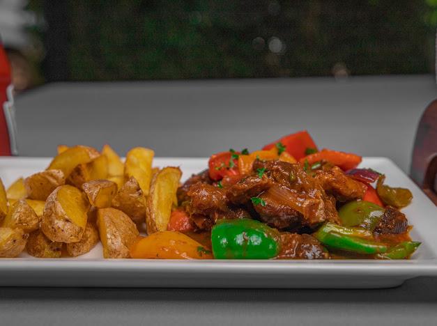 Beef stir-fry